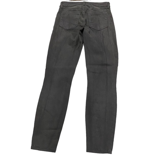 L'AGENCE LA USA Margot Skinny High Rise Women Greystone Coated Jeans Sz 25 x26 - Picture 8 of 15